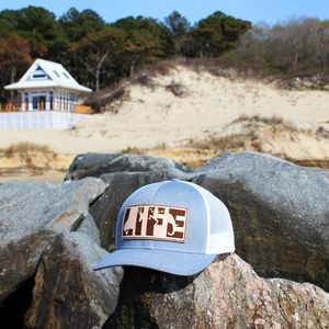 "Life" Trucker Hat (Gray)